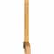 Ekena Millwork Bellingham Rough Sawn Timber Gable Bracket, Western Red Cedar, 96"W x 52"H x 4"D x 6"F, 13/12 Pitch GBW096X52X0406BEL00RWR - alternate 2